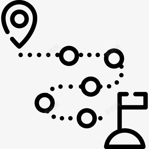 路线19号游行直线图标svg_新图网 https://ixintu.com 19号 游行 直线 路线