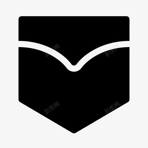 口袋牛仔裤袋子图标svg_新图网 https://ixintu.com 口袋 牛仔裤 纺织品 袋子 钱包