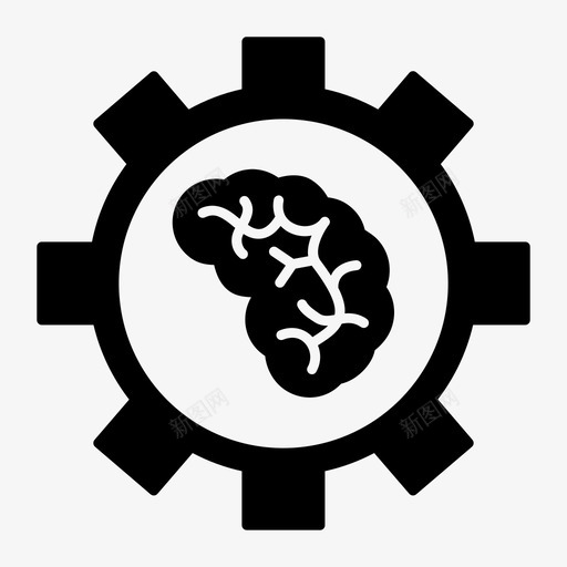 洗脑概念思考图标svg_新图网 https://ixintu.com 思考 概念 洗脑