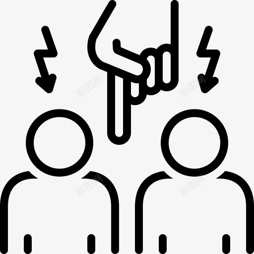 干扰进入穿插图标svg_新图网 https://ixintu.com 干扰 穿插 进入