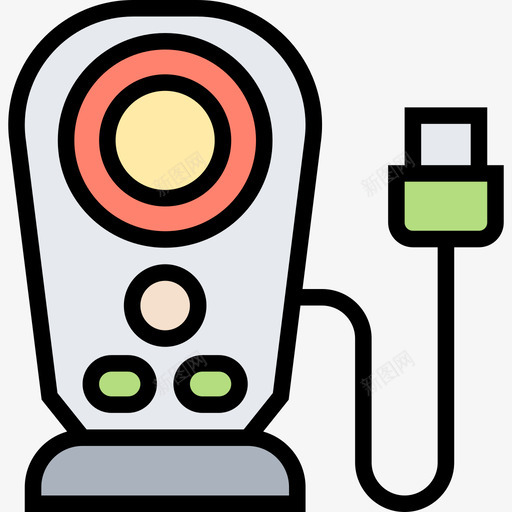 音频小工具11线性颜色图标svg_新图网 https://ixintu.com 小工 工具 线性 音频 颜色