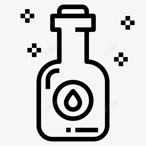 油香薰按摩图标svg_新图网 https://ixintu.com spa 按摩 香薰