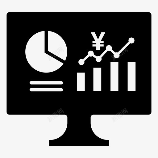 日元仪表盘分析图表图标svg_新图网 https://ixintu.com 仪表盘 分析 分析图 图表 日元 进度