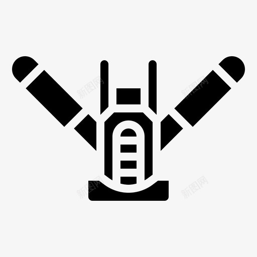 水下鳃呼吸呼吸机图标svg_新图网 https://ixintu.com 呼吸 呼吸机 水下 潜水