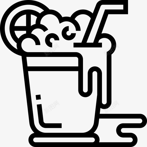 饮料假期6直系图标svg_新图网 https://ixintu.com 假期 直系 饮料