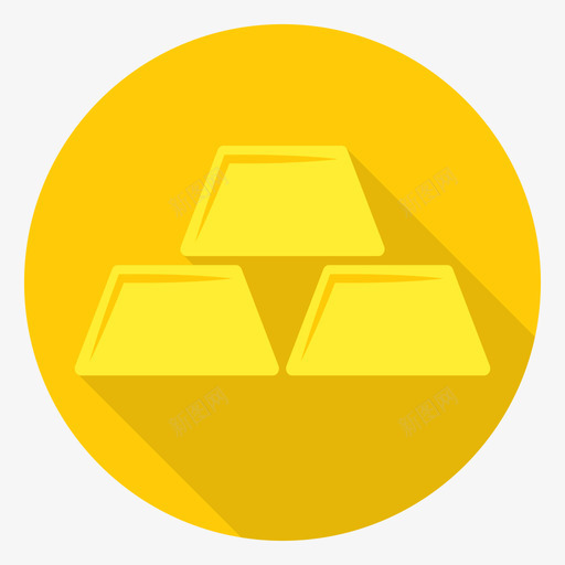 金锭企业管理62通告图标svg_新图网 https://ixintu.com 企业管理 通告 金锭