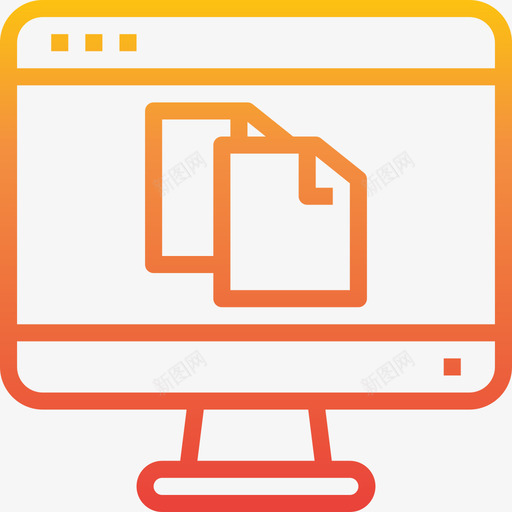 文件网站和windows界面3渐变图标svg_新图网 https://ixintu.com windows 文件 渐变 界面 网站