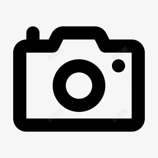 照相机多媒体照片图标svg_新图网 https://ixintu.com 多媒体 摄影 照片 照相机 用户界面 轮廓
