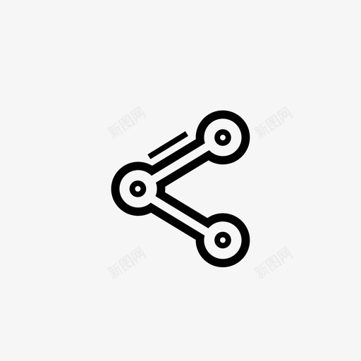分享给予发送图标svg_新图网 https://ixintu.com 传送 分享 发送 给予