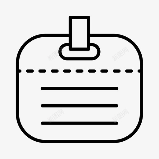 员工id业务工作图标svg_新图网 https://ixintu.com 业务工作 办公室 员工 工作
