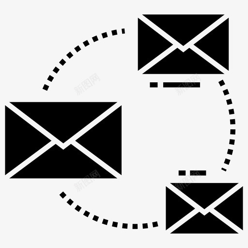 电子邮件营销电子邮件广告数字经济字形图标svg_新图网 https://ixintu.com 图标 字形 广告 数字 电子邮件 经济 营销
