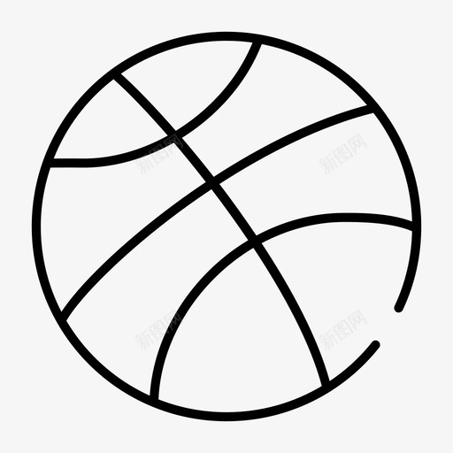 运动球篮球游戏图标svg_新图网 https://ixintu.com 学术 差距 游戏 球运 篮球 运动