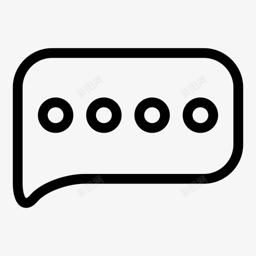 留言泡泡聊天图标svg_新图网 https://ixintu.com 反馈 泡泡 演讲 留言 聊天 讨论