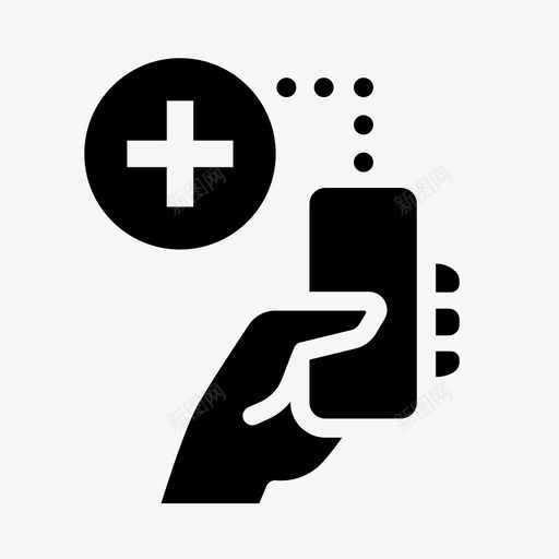 健康设备应用数据图标svg_新图网 https://ixintu.com 个人 信息 健康 固体 应用 技术 援助 数据 设备 风格