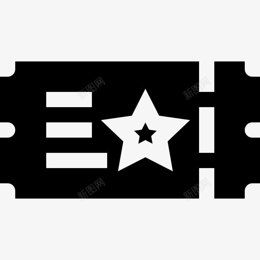 42音乐节门票满票图标svg_新图网 https://ixintu.com 满票 门票 音乐节