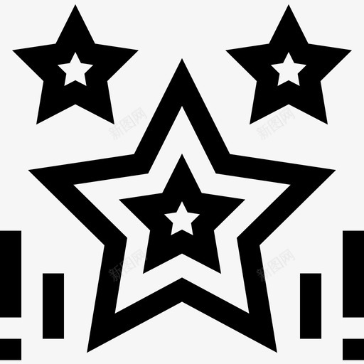 明星摇滚乐22直线型图标svg_新图网 https://ixintu.com 摇滚乐 明星 直线 线型