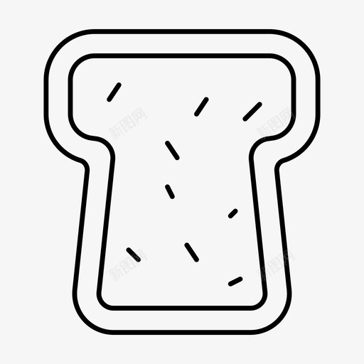 吐司面包房咖啡馆图标svg_新图网 https://ixintu.com 吐司 咖啡 咖啡馆 面包房 食物 餐厅