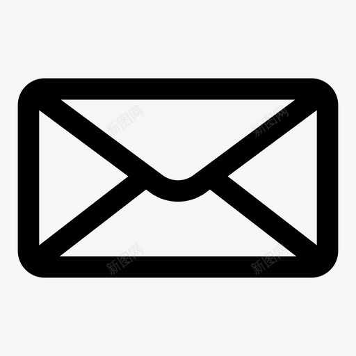 邮件电子邮件信封图标svg_新图网 https://ixintu.com 之旅 信封 爱家 电子邮件 邮件 邮寄