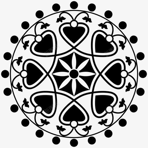 装饰图案边框经典元素图标svg_新图网 https://ixintu.com 不同 元素 刺绣 图案 经典 装饰 设计 边框 风格