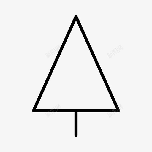 树木自然公园图标svg_新图网 https://ixintu.com 公园 可持续发展 树木 树林 自然