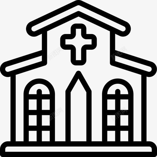 祈祷节日2直系图标svg_新图网 https://ixintu.com 直系 祈祷 节日