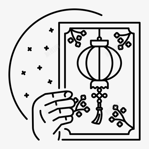 红包中国节日图标svg_新图网 https://ixintu.com 中国 新年 昂宝 礼物 红包 节日