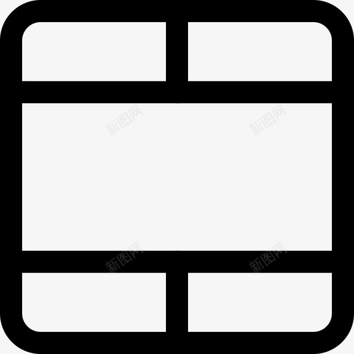 空白表1线性图标svg_新图网 https://ixintu.com 空白 线性