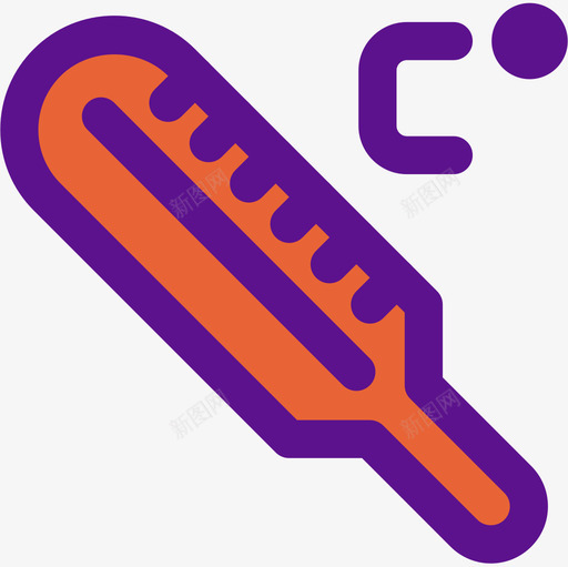 温度紧急8线性颜色图标svg_新图网 https://ixintu.com 温度 紧急 线性 颜色