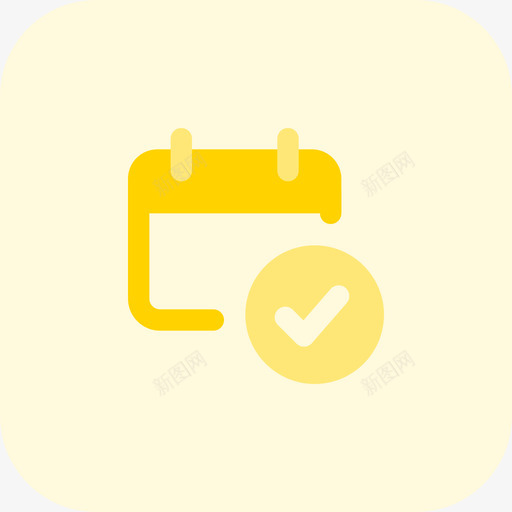 日历日期和时间8tritone图标svg_新图网 https://ixintu.com tritone 日历 日期 时间
