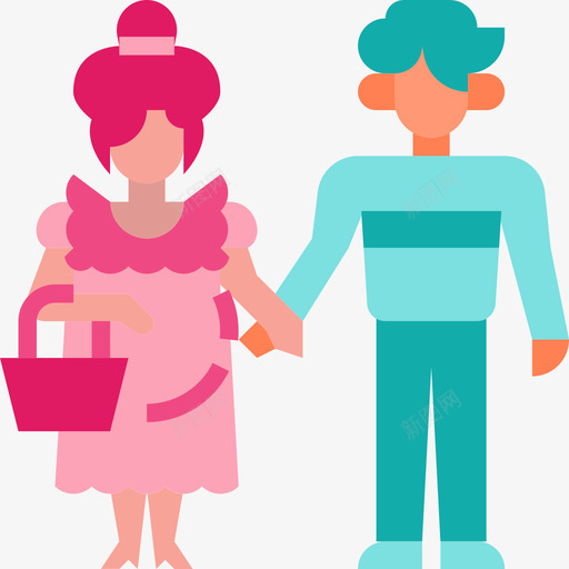 怀孕婚礼爱情故事3平淡图标svg_新图网 https://ixintu.com 婚礼 平淡 怀孕 爱情故事