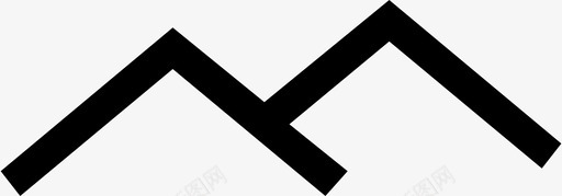 山景自然图标svg_新图网 https://ixintu.com 自然