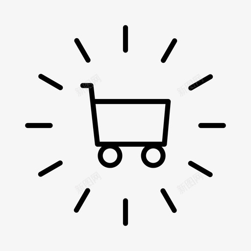 销售数字电子商务图标svg_新图网 https://ixintu.com 优化 搜索引擎 数字 电子商务 营销 销售 预算