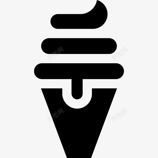 冰淇淋意大利18填充图标svg_新图网 https://ixintu.com 冰淇淋 填充 意大利