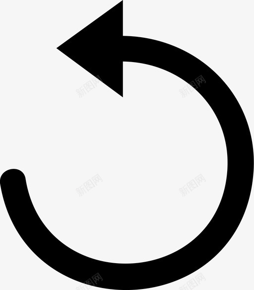 重新加载箭头循环图标svg_新图网 https://ixintu.com 刷新 加载 循环 旋转 箭头 重新