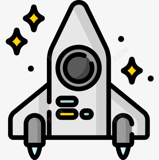 宇宙飞船车辆和运输12线性颜色图标svg_新图网 https://ixintu.com 宇宙飞船 线性 车辆 运输 颜色