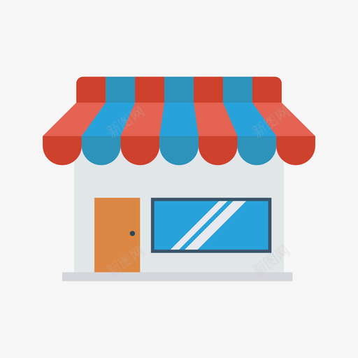 商店机场117号公寓图标svg_新图网 https://ixintu.com 公寓 商店 机场