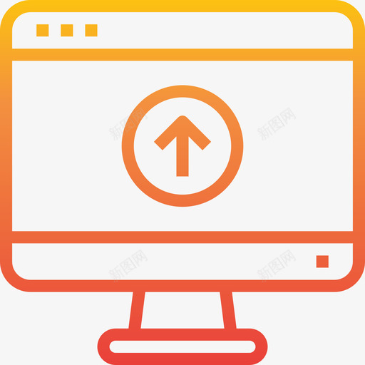 上传网站和windows界面3渐变图标svg_新图网 https://ixintu.com windows 上传 渐变 界面 网站