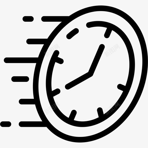时间时间61直线图标svg_新图网 https://ixintu.com 时间 直线
