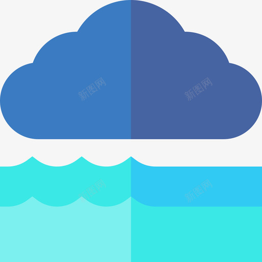 暴风雨热带30度平坦图标svg_新图网 https://ixintu.com 平坦 暴风雨 热带