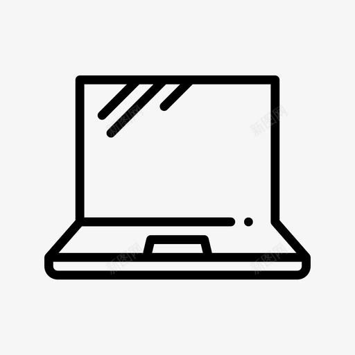 笔记本电脑苹果电脑图标svg_新图网 https://ixintu.com macbook 商业 概要 电脑 笔记本 自由职业者 苹果