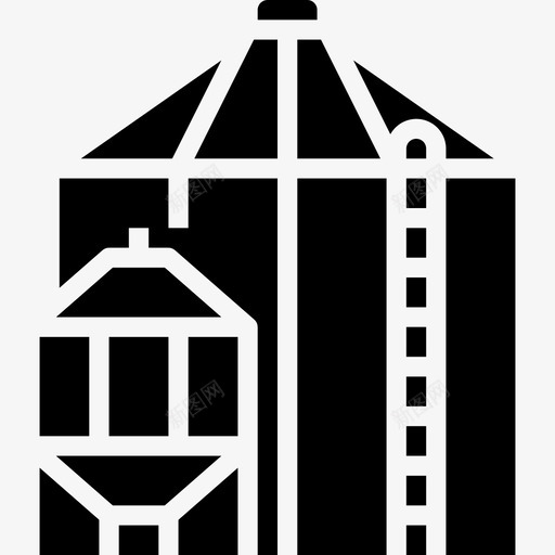谷物农场46填充图标svg_新图网 https://ixintu.com 农场 填充 谷物