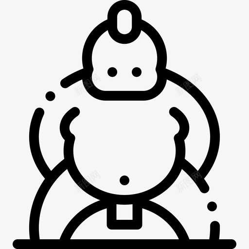 相扑武术21直系图标svg_新图网 https://ixintu.com 武术 直系 相扑