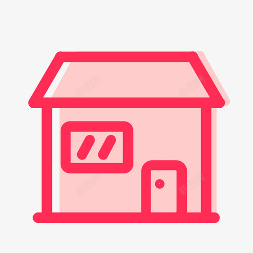 icon_Store_red_64pxsvg_新图网 https://ixintu.com icon_Store_red_64px