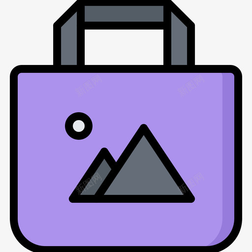 包品牌7颜色图标svg_新图网 https://ixintu.com 品牌 颜色