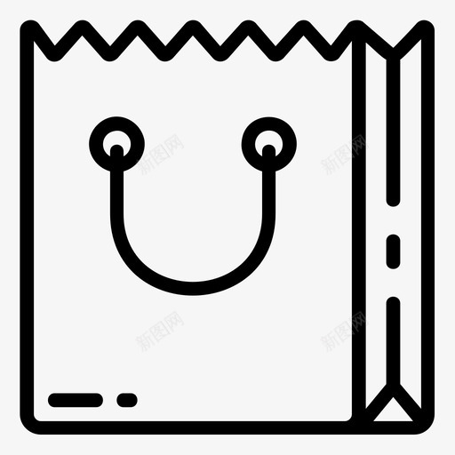 购物袋商业网上商店图标svg_新图网 https://ixintu.com 商业 网上商店 购物袋