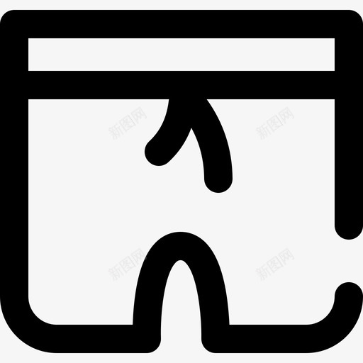 睡衣衣服115轮廓图标svg_新图网 https://ixintu.com 睡衣 衣服 轮廓