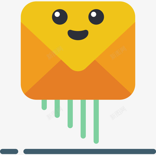 发送可爱的科技平淡图标svg_新图网 https://ixintu.com 发送 可爱 平淡 爱的 科技
