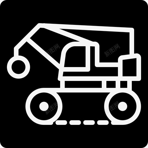 破坏球汽车建筑图标svg_新图网 https://ixintu.com 建筑 引擎 汽车 破坏