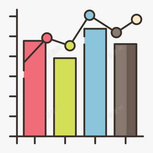 分析信息图4线性颜色图标svg_新图网 https://ixintu.com 信息 分析 线性 颜色