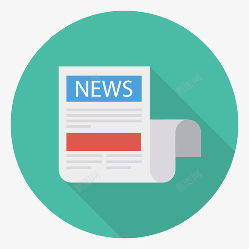 报纸广告51通告图标svg_新图网 https://ixintu.com 广告 报纸 通告